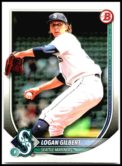 2025 Bowman #87 Logan Gilbert Seattle Mariners