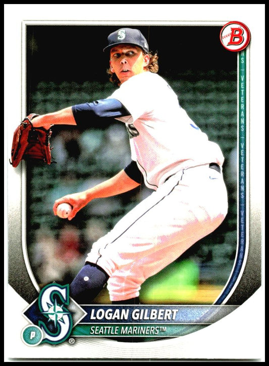 2025 Bowman #87 Logan Gilbert Seattle Mariners