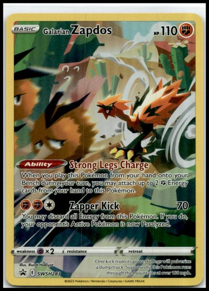 SWSH: Sword & Shield Promo Cards #SWSH283 Galarian Zapdos