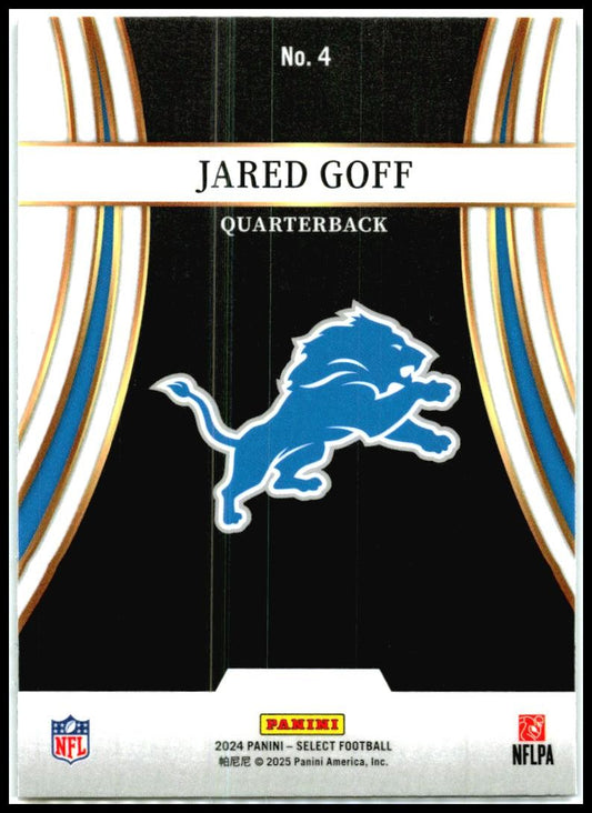 2024 Select Turbocharged #4 Gared Goff Lions