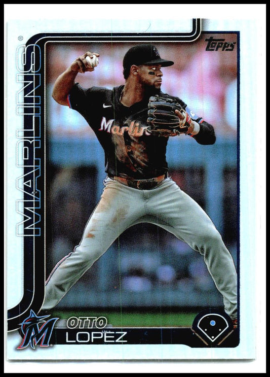 2025 Topps Rainbow Foil #172 Otto Lopez Miami Marlins