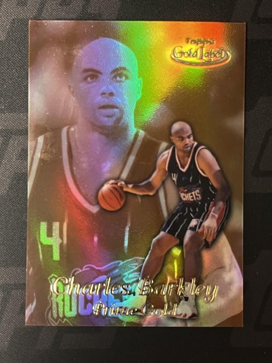 1999-00 Topps Gold Label Prime Gold #PG3 Charles Barkley Houston Rockets