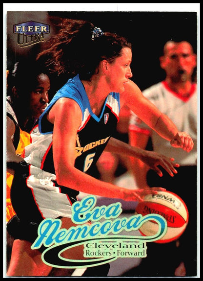 1999 Ultra WNBA #79 Eva Nemcova Cleveland Rockers