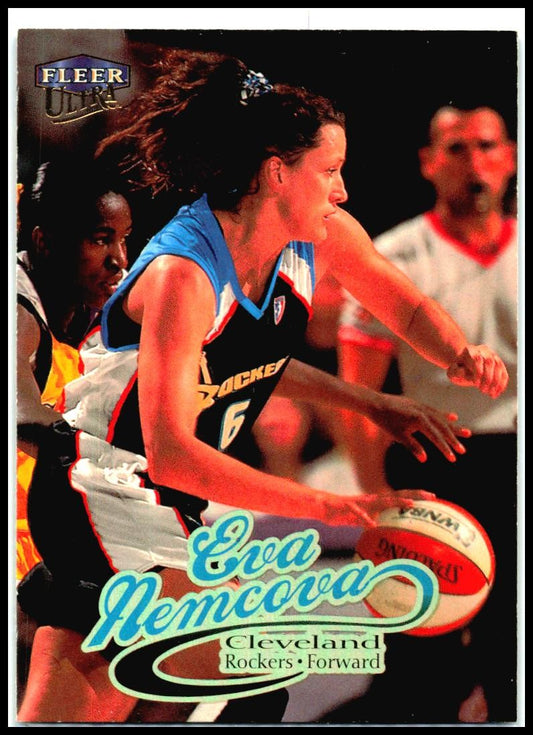 1999 Ultra WNBA #79 Eva Nemcova Cleveland Rockers