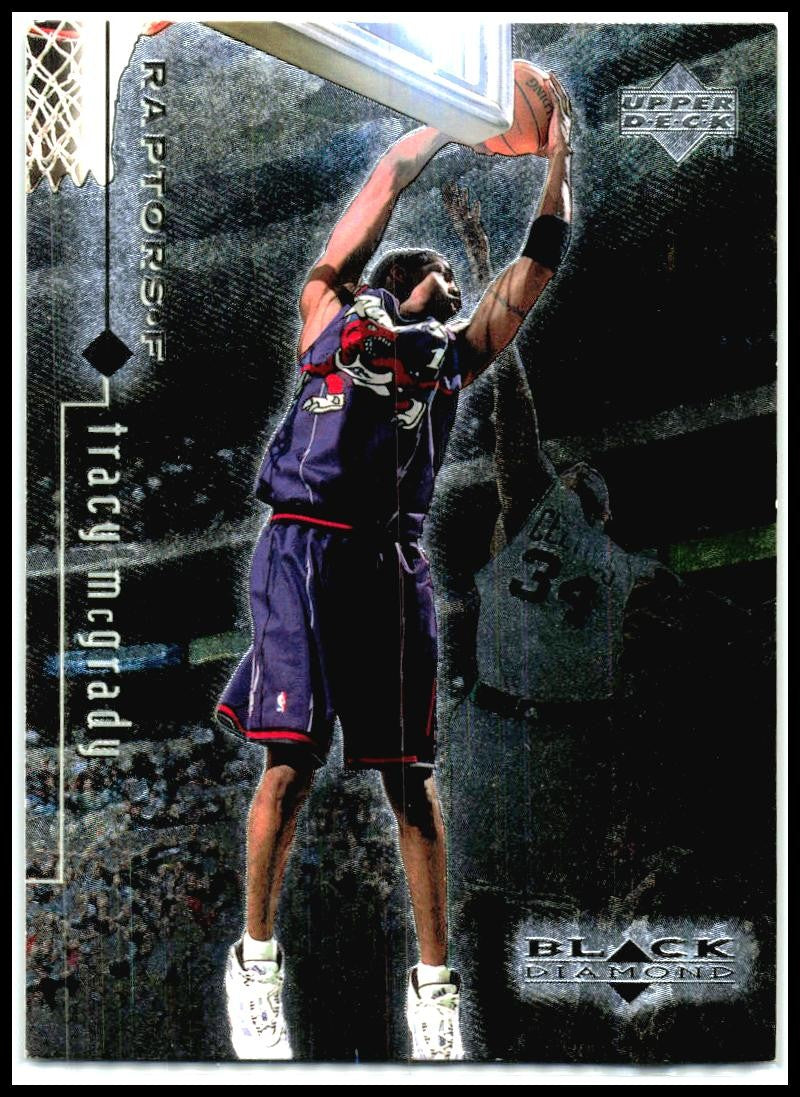 1998-99 Upper Deck Black Diamond #82 Tracy McGrady Toronto Raptors