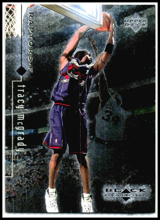 1998-99 Upper Deck Black Diamond #82 Tracy McGrady Toronto Raptors