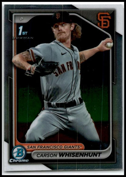 2024 Bowman #BCP-96 Carson Whisenhunt San Francisco Giants