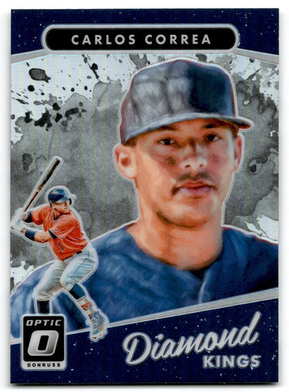 2017 Panini Donruss Optic Diamond Kings Carlos Correa Houston Astros #11