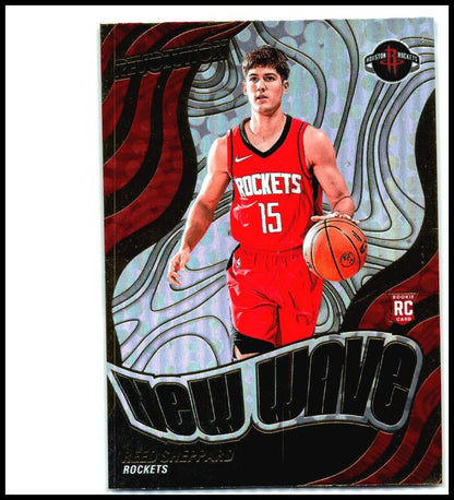 2024-25 Panini Revolution New Wave #15 Reed Sheppard Houston Rockets