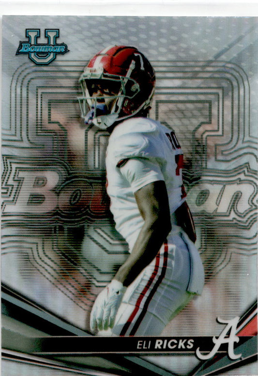 2022-23 Bowman's Best University Refractor #55 Eli Ricks