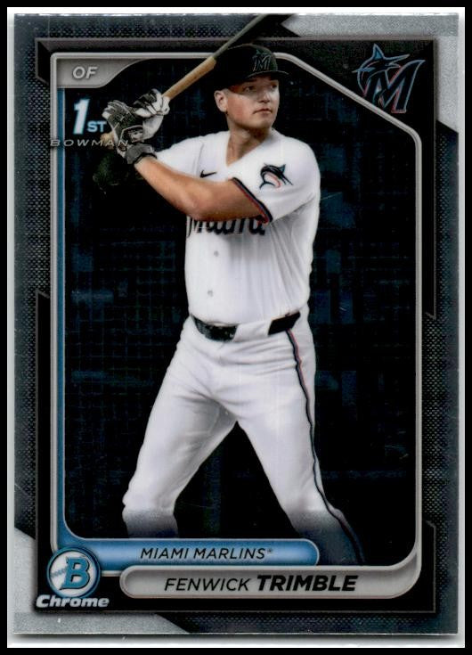 2024 Bowman Draft Chrome #BDC-121 Fenwick Trimble Miami Marlins