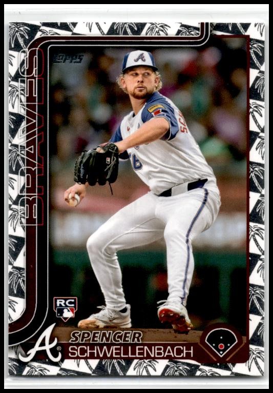 2025 Topps Spring Training #103 Spencer Schwellenbach Atlanta Braves