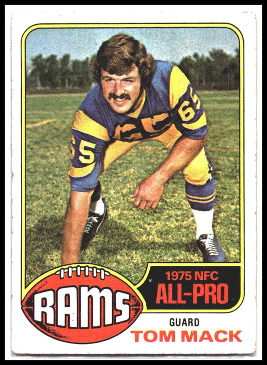 Tom Mack #110 1976 Topps