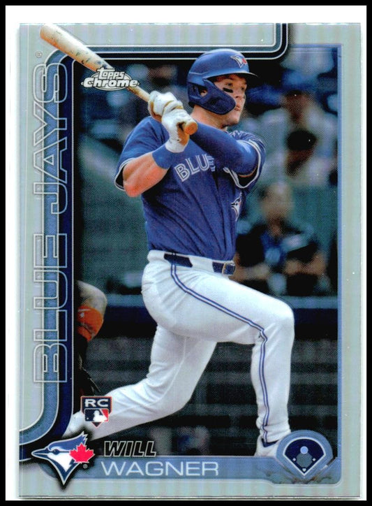 2025 Topps Chrome #137 Will Wagner Rookie Toronto Blue Jays