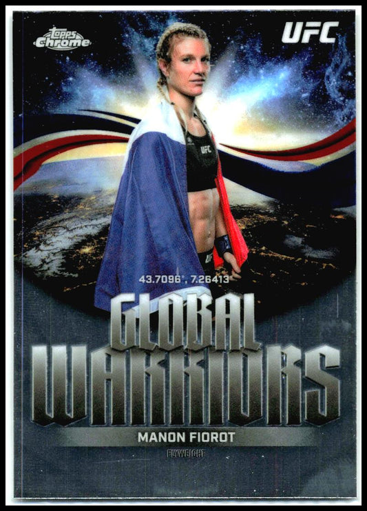 2026 Topps Chrome UFC Global Warriors #GW-18 Manon Fiorot