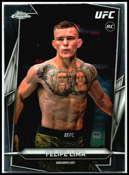 2026 Topps Chrome UFC #160 Felipe Lima Rookie