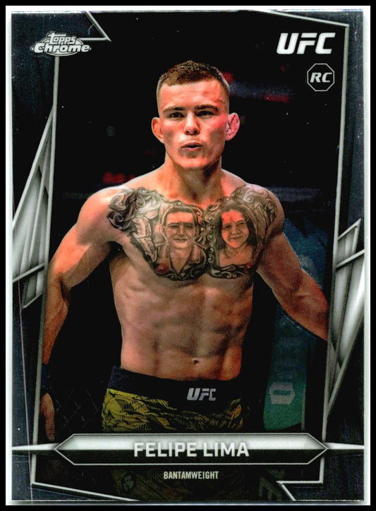 2026 Topps Chrome UFC #160 Felipe Lima Rookie