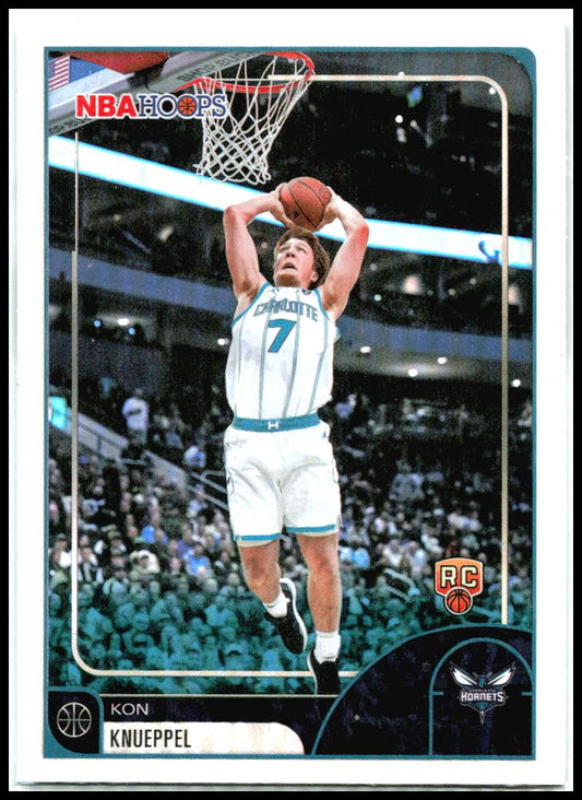 2025-26 Hoops #67 Kon Knueppel Rookie Charlotte Hornets