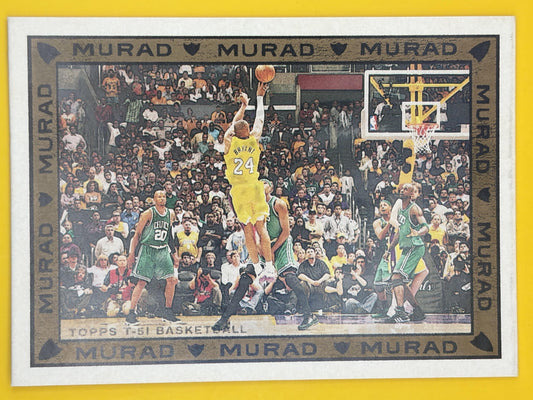 2008-09 Topps T-51 Murad Checklists #29 Kobe Bryant Los Angeles Lakers