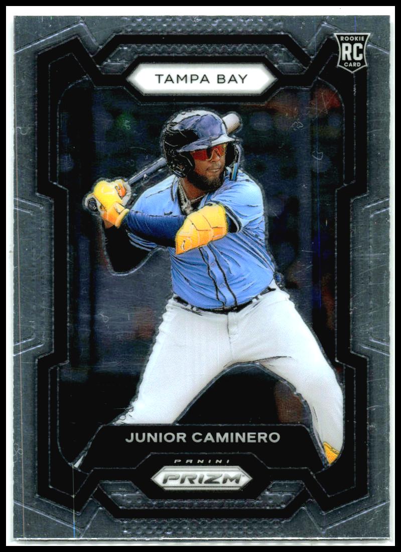 2024 Panini Prizm #291 Junior Caminero Rookie Tampa Bay Rays