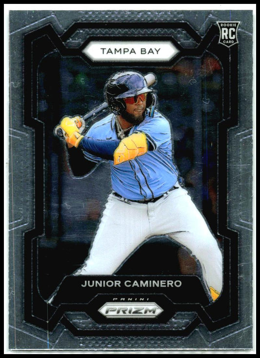 2024 Panini Prizm #291 Junior Caminero Rookie Tampa Bay Rays
