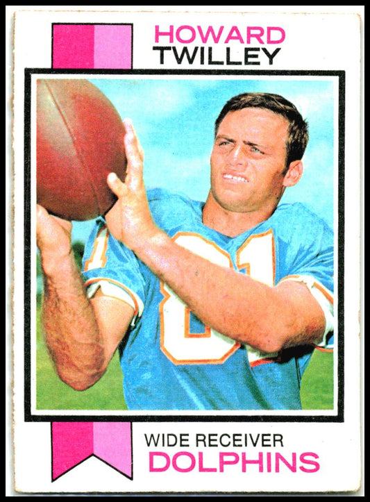 1973 Topps #21 Howard Twilley Miami Dolphins