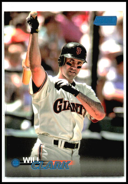 2023 Stadium Club Blue Foil #291 Will Clark #/50 San Francisco Giants