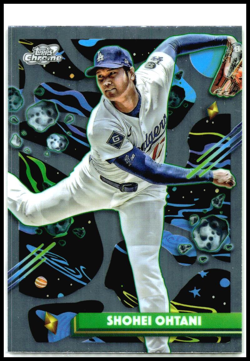 2025 Topps Chrome Cosmic #56 Shohei Ohtani Los Angeles Dodgers