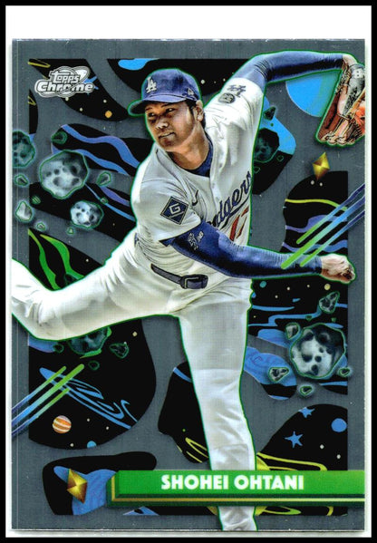 2025 Topps Chrome Cosmic #56 Shohei Ohtani Los Angeles Dodgers