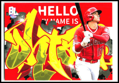 2023 Topps Big League Roll Call Wildstyle Edition #RC-3 Shohei Ohtani Angels
