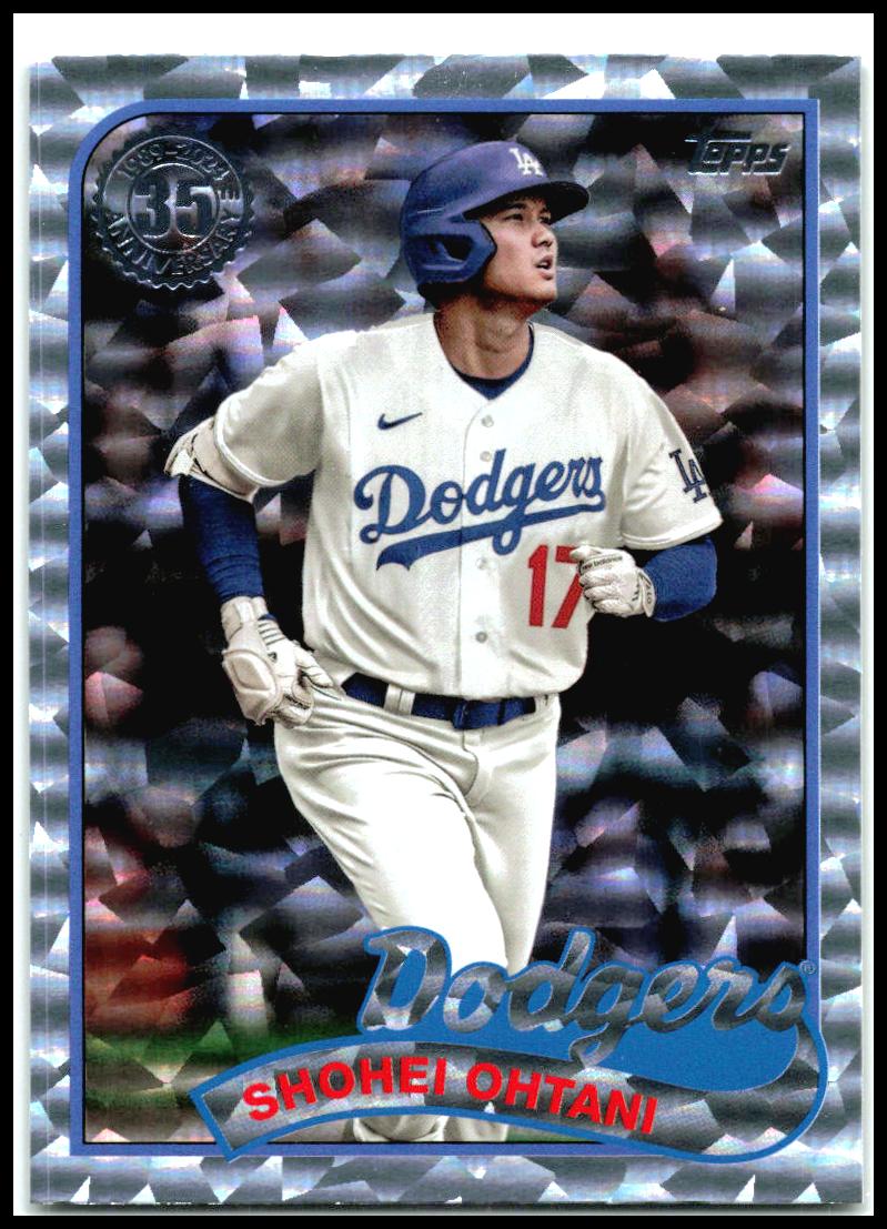 2024 Topps 1989 Topps 35th Anniversary Foil #89B2-1 Shohei Ohtani Dodgers