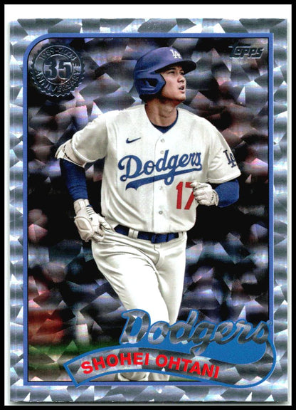 2024 Topps 1989 Topps 35th Anniversary Foil #89B2-1 Shohei Ohtani Dodgers