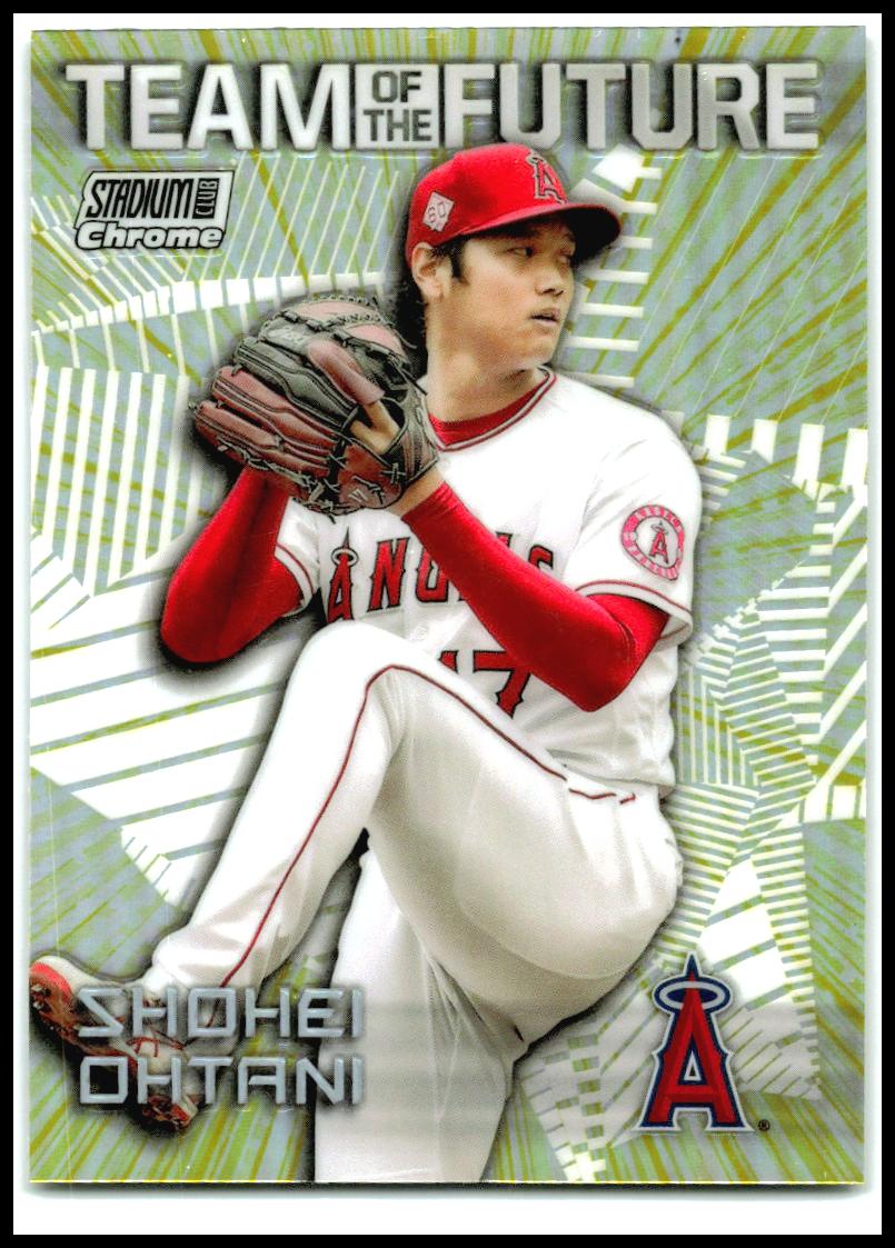 2022 Stadium Club Chrome Team of the Future #TOF-17 Shohei Ohtani Angels