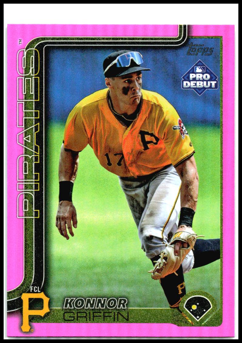 2025 Topps Pro Debut Pink #/199 #PD-32 Konnor Griffin FCL Pirates