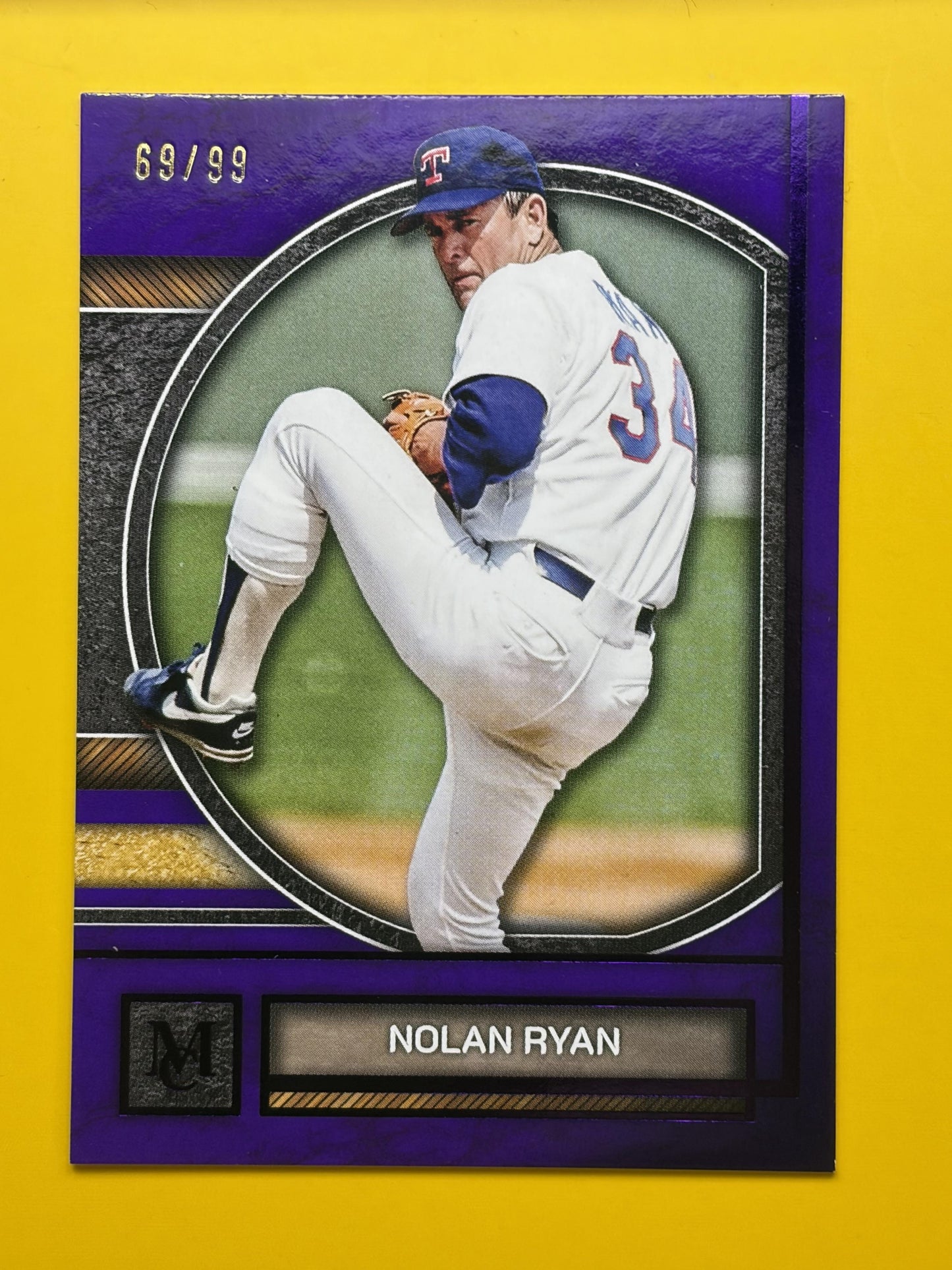 2025 Museum Collection Purple #/99 #2 Nolan Ryan Texas