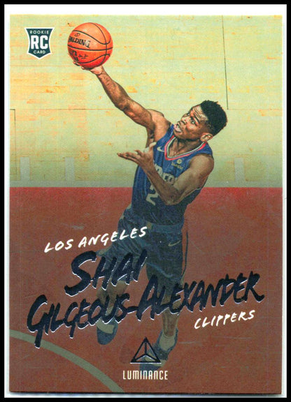 2018-19 Panini Chronicles #162 Shai Gilgeous-Alexander Rookie Clippers