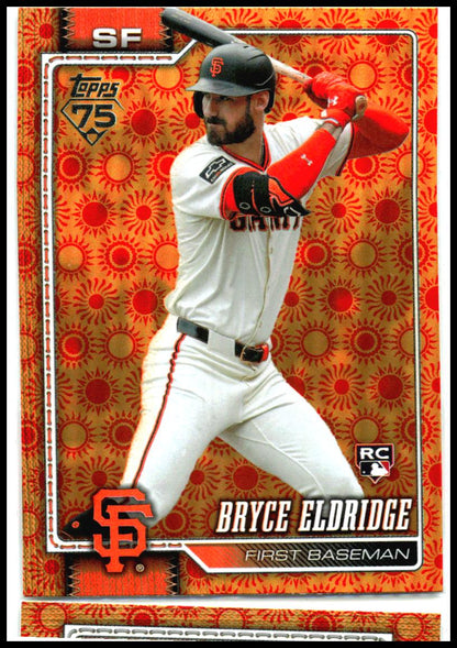 2026 Topps Holiday Foil #406 Bryce Eldridge