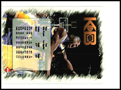 1998 Collector's Edge Impulse KB8 Alternate Holofoil #5 Kobe Bryant Lakers