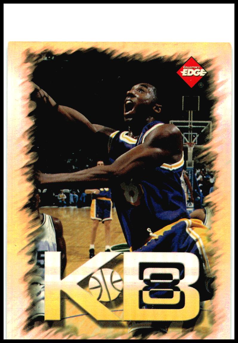 1998 Collector's Edge Impulse KB8 Alternate Holofoil #5 Kobe Bryant Lakers