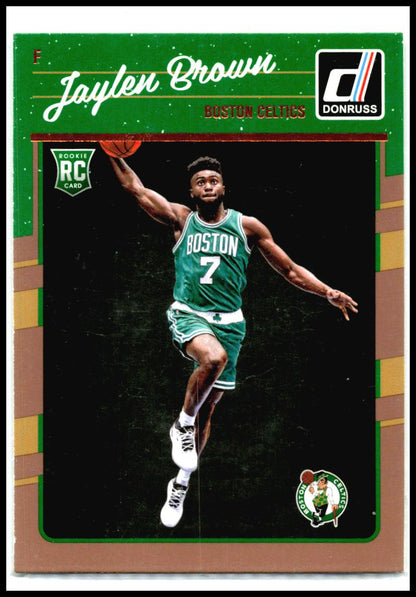2016-17 Donruss #153 Jaylen Brown Rookie Boston Celtics