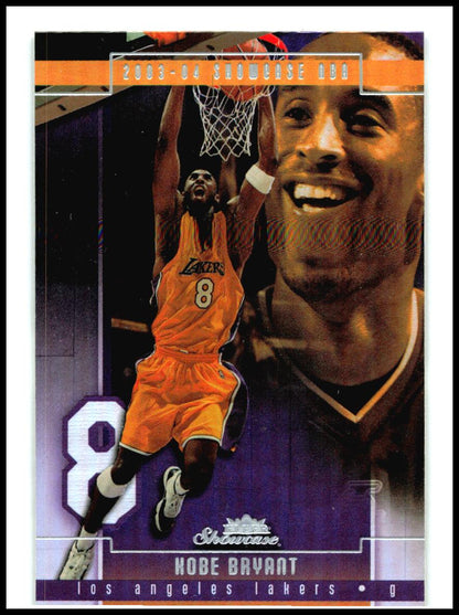 2003-04 Fleer Showcase #98 Kobe Bryant Los Angeles Lakers