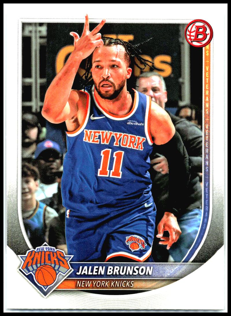 2025-26 Bowman #62 Jalen Brunson New York Knicks
