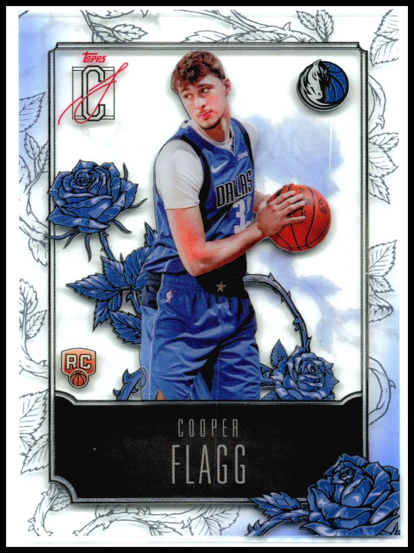 2025-26 Topps Signature Class Roses #R-16 Cooper Flagg Dallas Mavericks