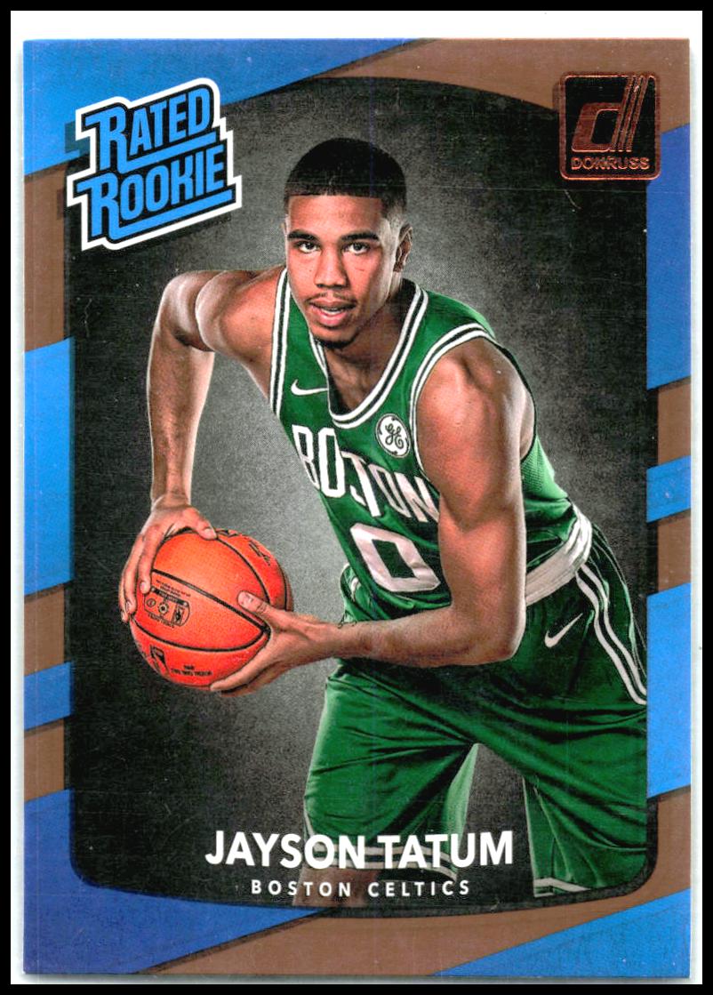 2017-18 Donruss #198 Jayson Tatum Rookie Boston Celtics