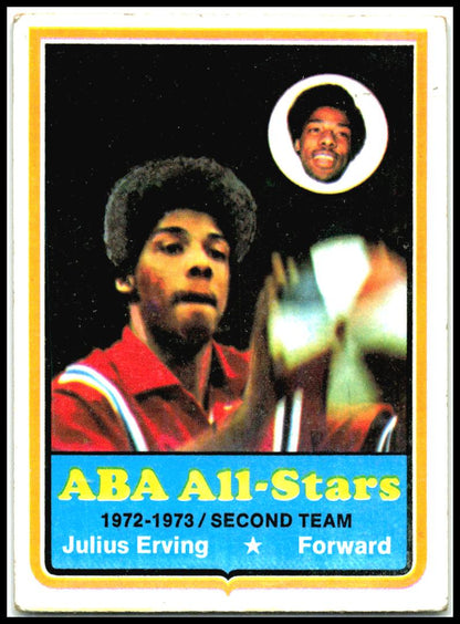 1973-74 Topps #240 Julius Erving Virginia Squires