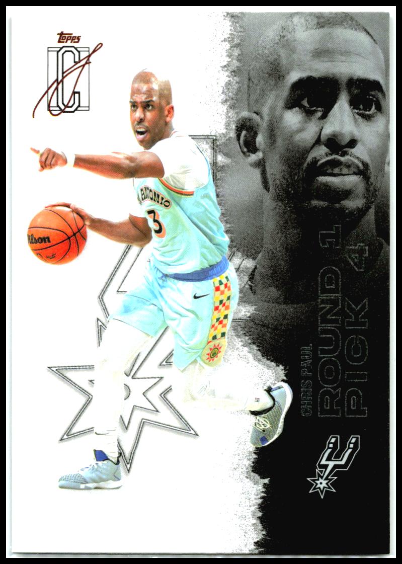 2025-26 Topps Signature Class #2 Chris Paul San Antonio Spurs