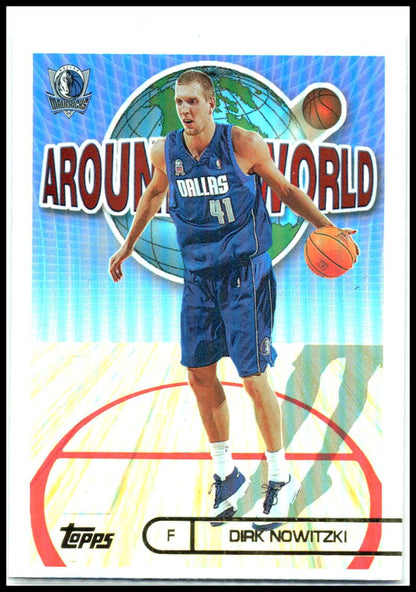2002-03 Topps Around the World Exchange #AW2 Dirk Nowitzki Dallas Mavericks