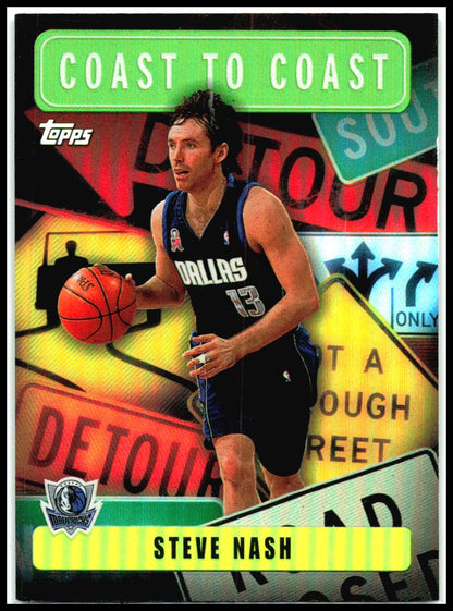 2002-03 Topps Coast to Coast #CC14 Steve Nash Dallas Mavericks