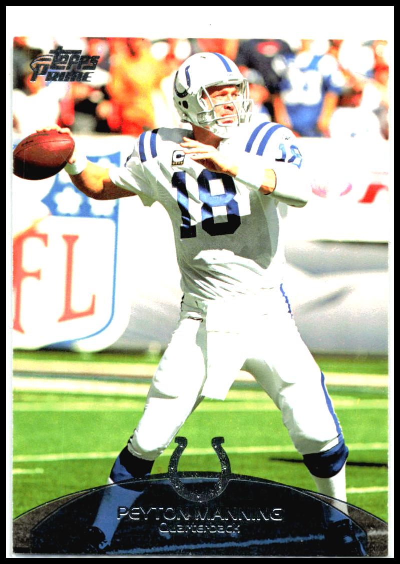 2011 Topps Prime Retail #100 Peyton Manning Indianapolis Colts