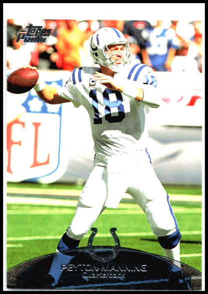 2011 Topps Prime Retail #100 Peyton Manning Indianapolis Colts